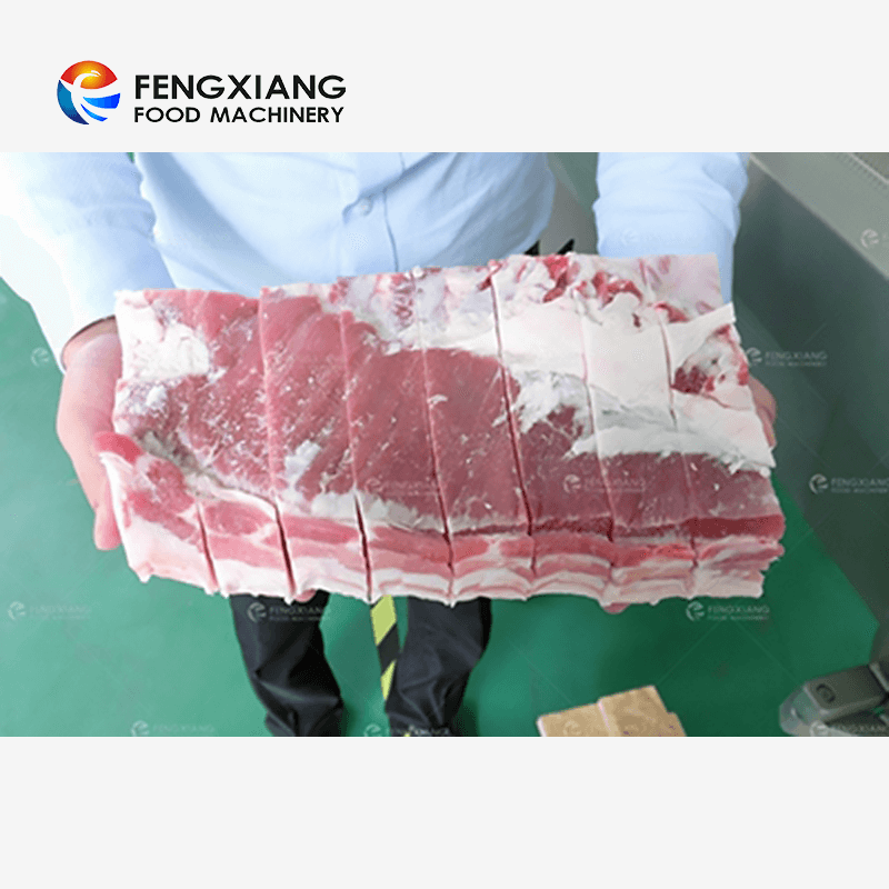 凤翔FKP-25自动排肉牛排培根火腿切片机切割切片机