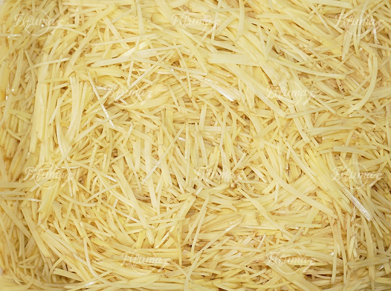 potato chips shredding slicing machine 薯片切割机